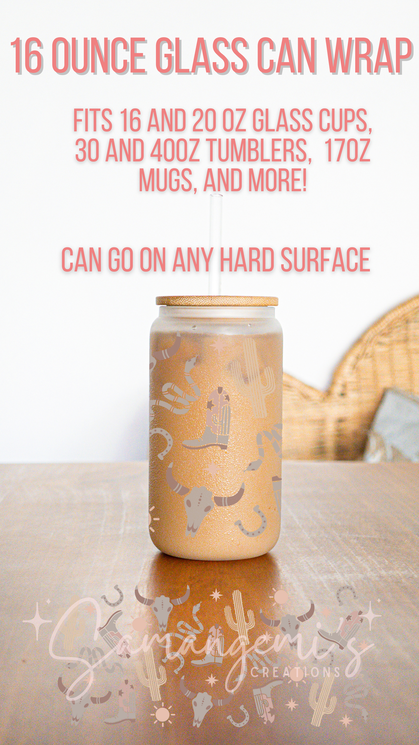 Western UVDTF Glass Wrap