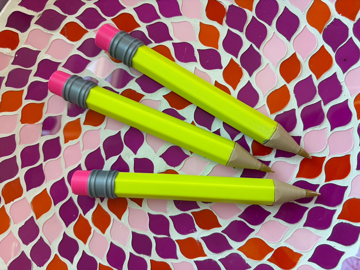3D Printed Pencil Pen | Oversized Teacher & Office Desk Pen