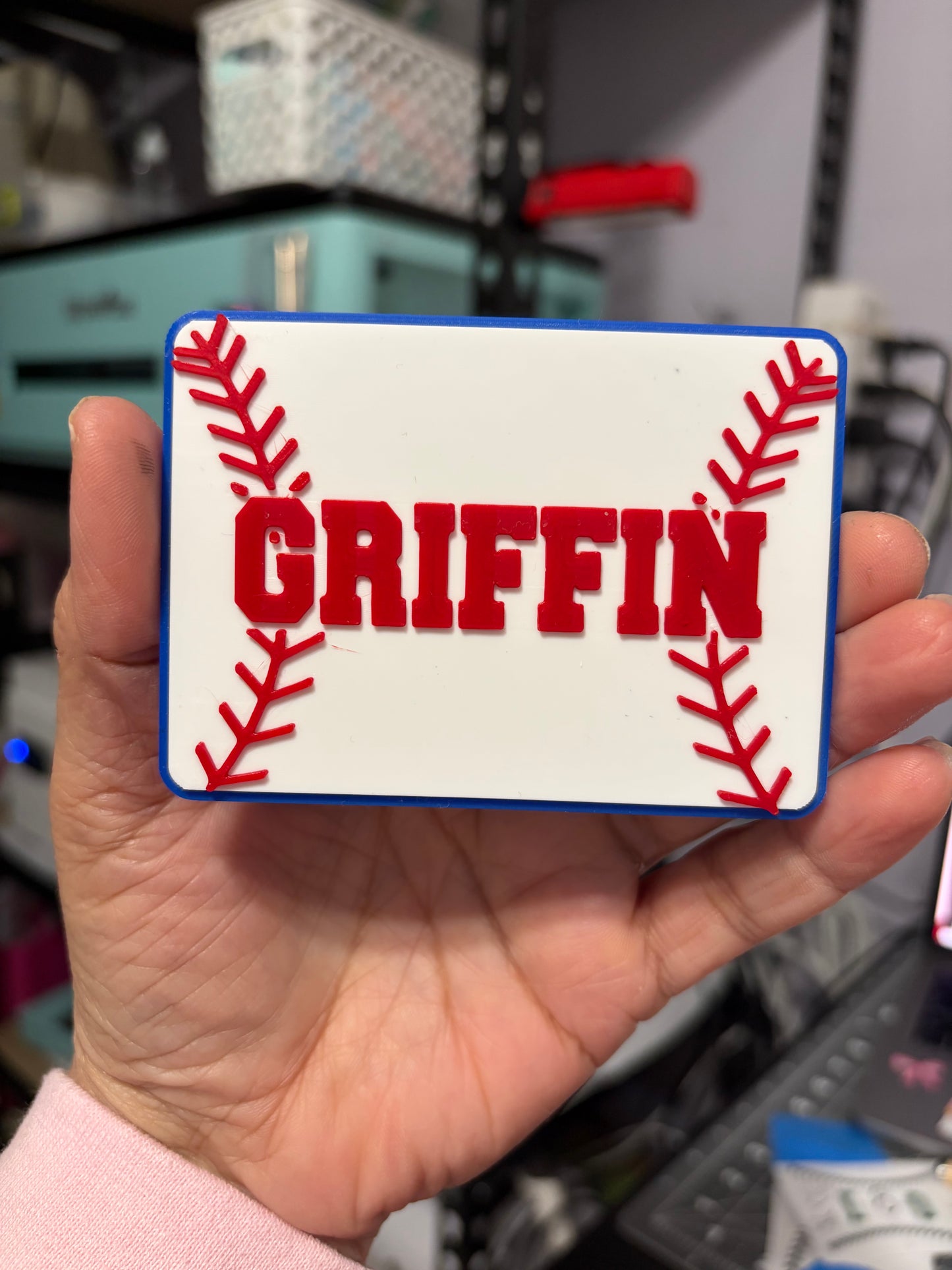 Custom 3D Patch for YETI Camino Bag | Personalized Bag Charm | Sports, Teacher, Pet & Name Designs | Handmade Accessory