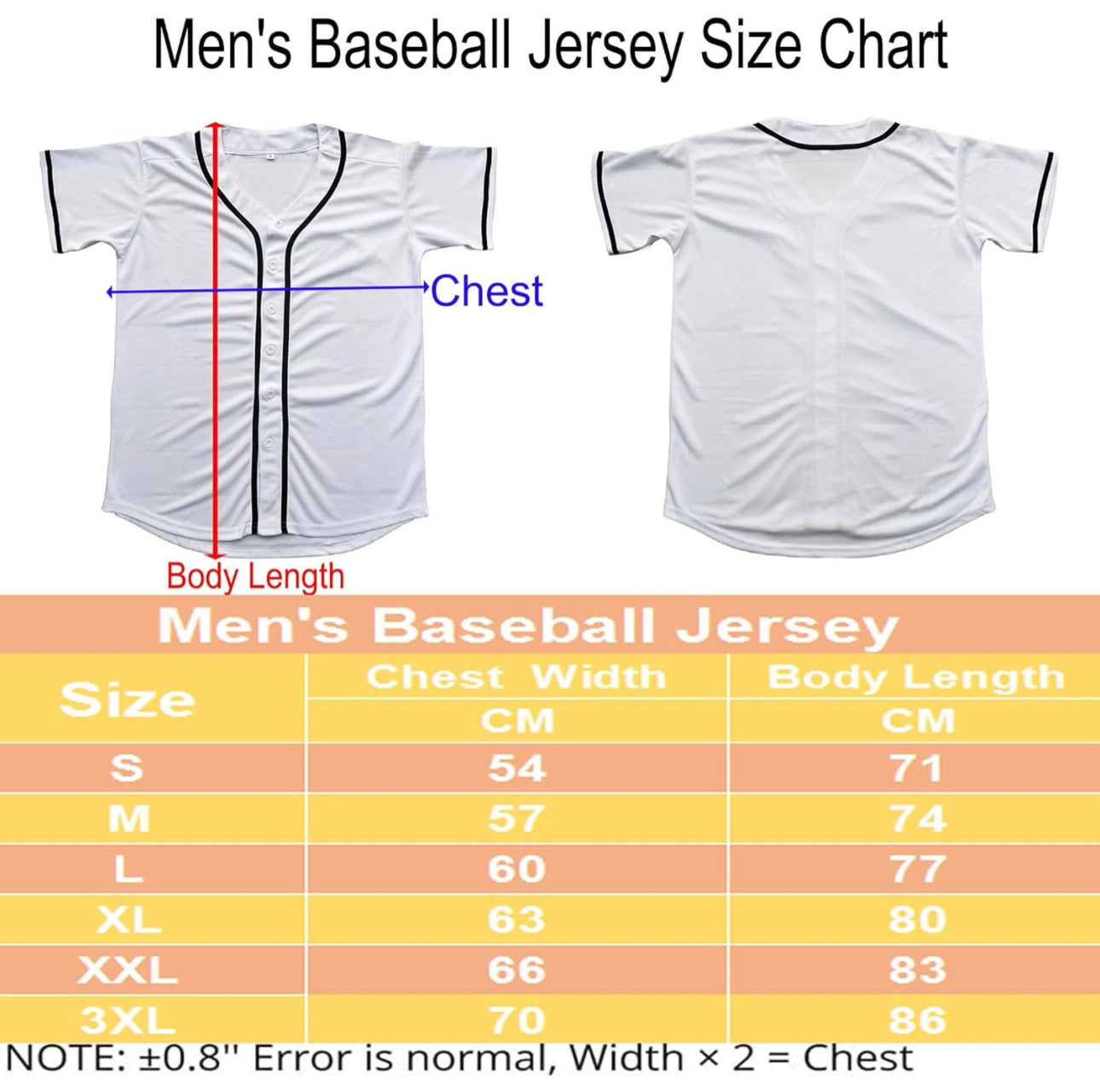 Custom Baseball Jersey