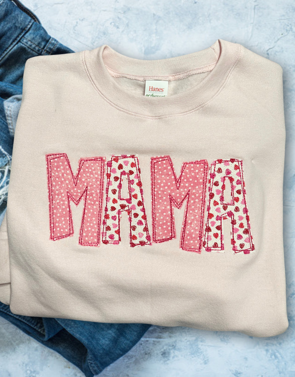 Mama Applique Sweater