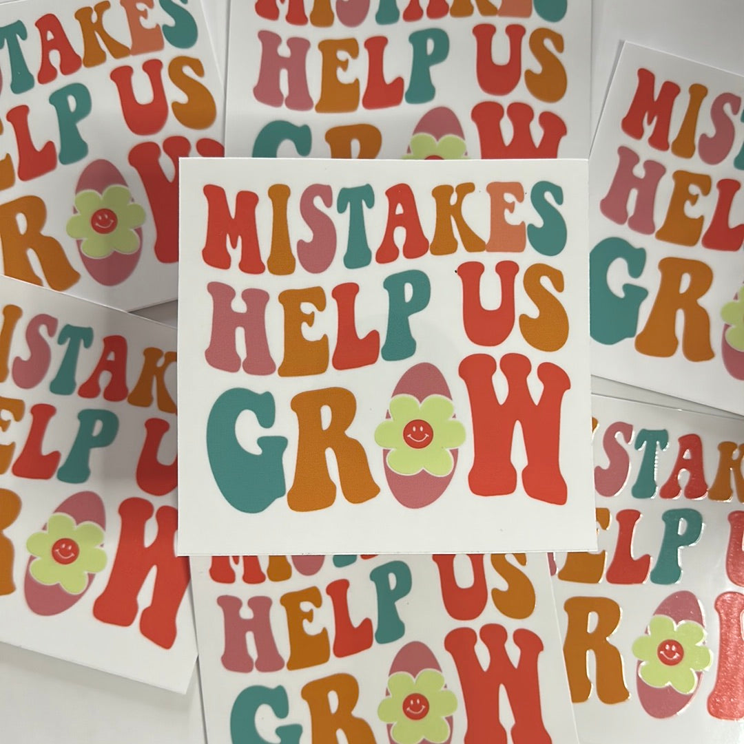 Mistakes UVDTF Glass Wrap