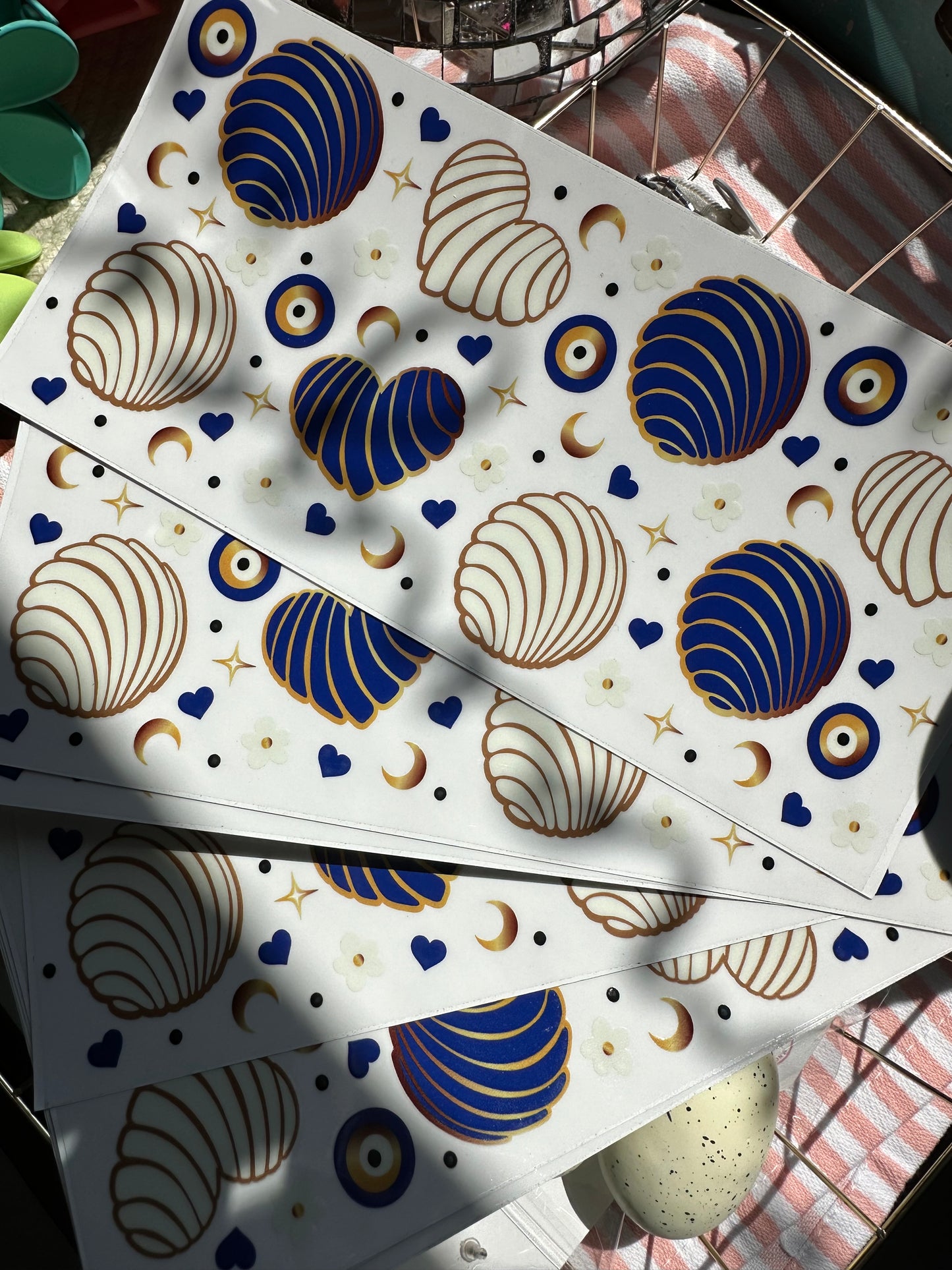 Mexican Themed UVDTF Glass Wrap