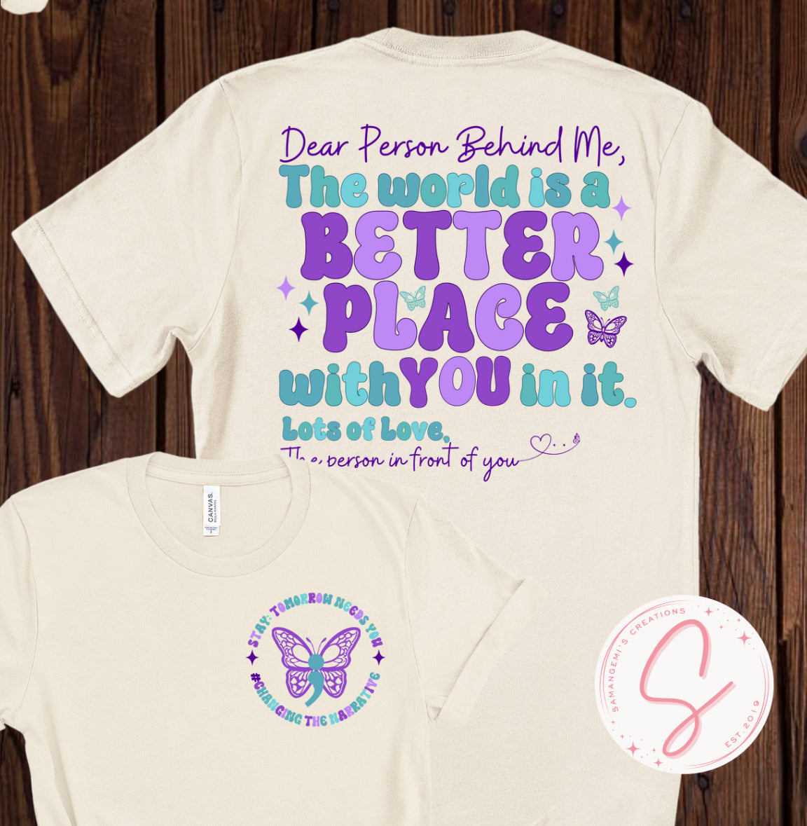 Suicide Prevention Tshirt