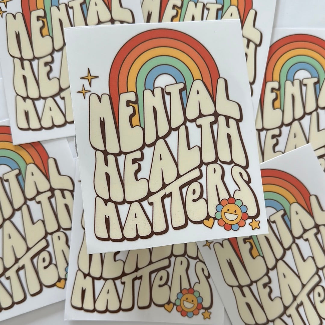 Mental Health Matters, UVDTF Decal