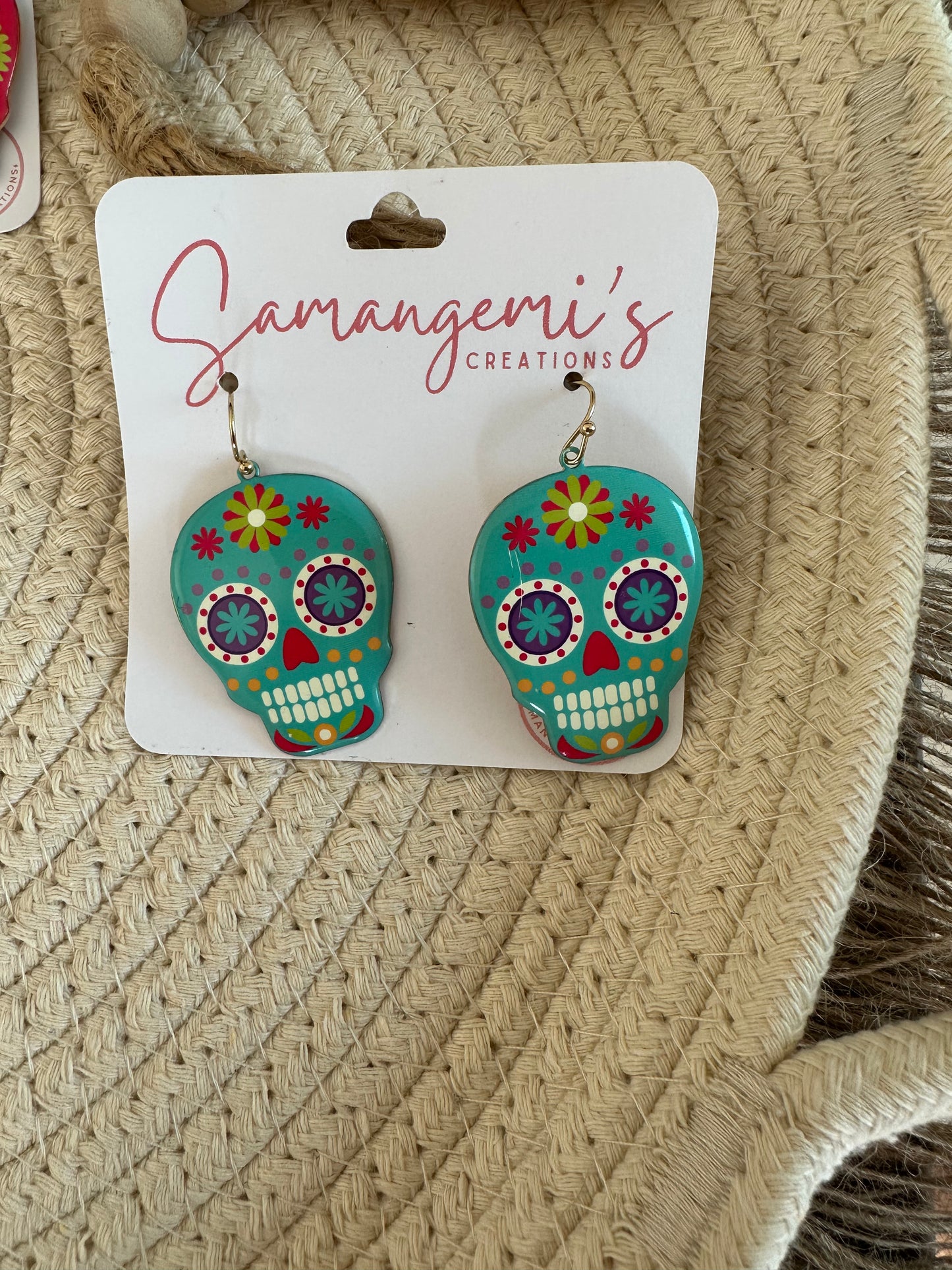 Sugar Skull Earrings