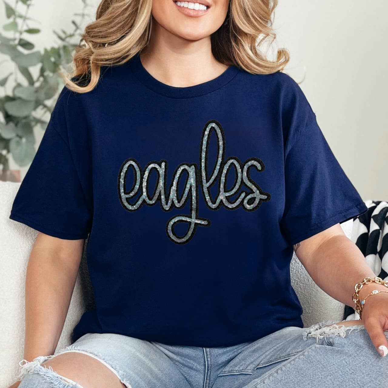 Eagles Sequin Patch