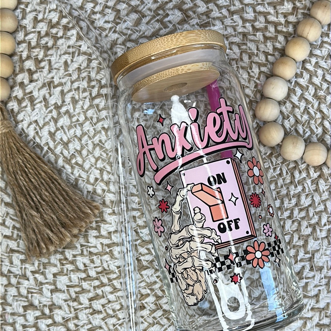 Anxiety Glass Cups