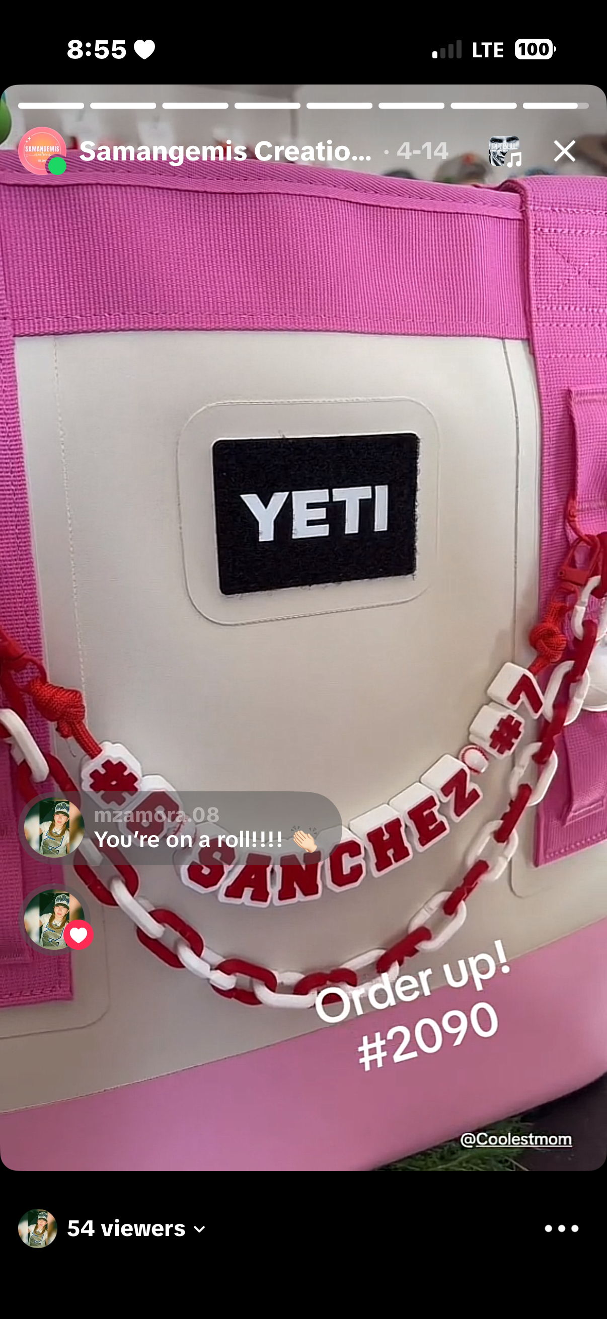 Custom Bag Chain for YETI Camino | Trendy Purse Charm | Personalized Gift