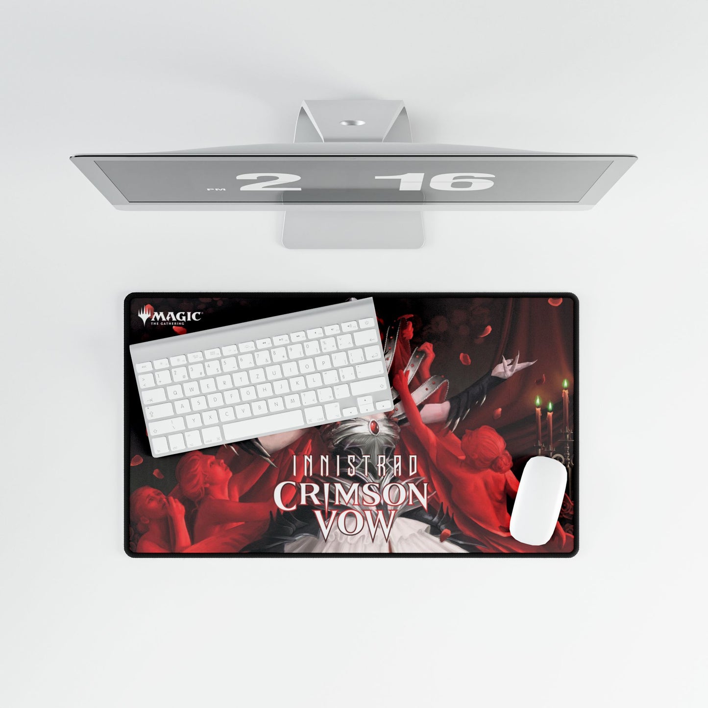 Magic: The Gathering Crimson Vow Desk Mat - Decorative Gaming Surface
