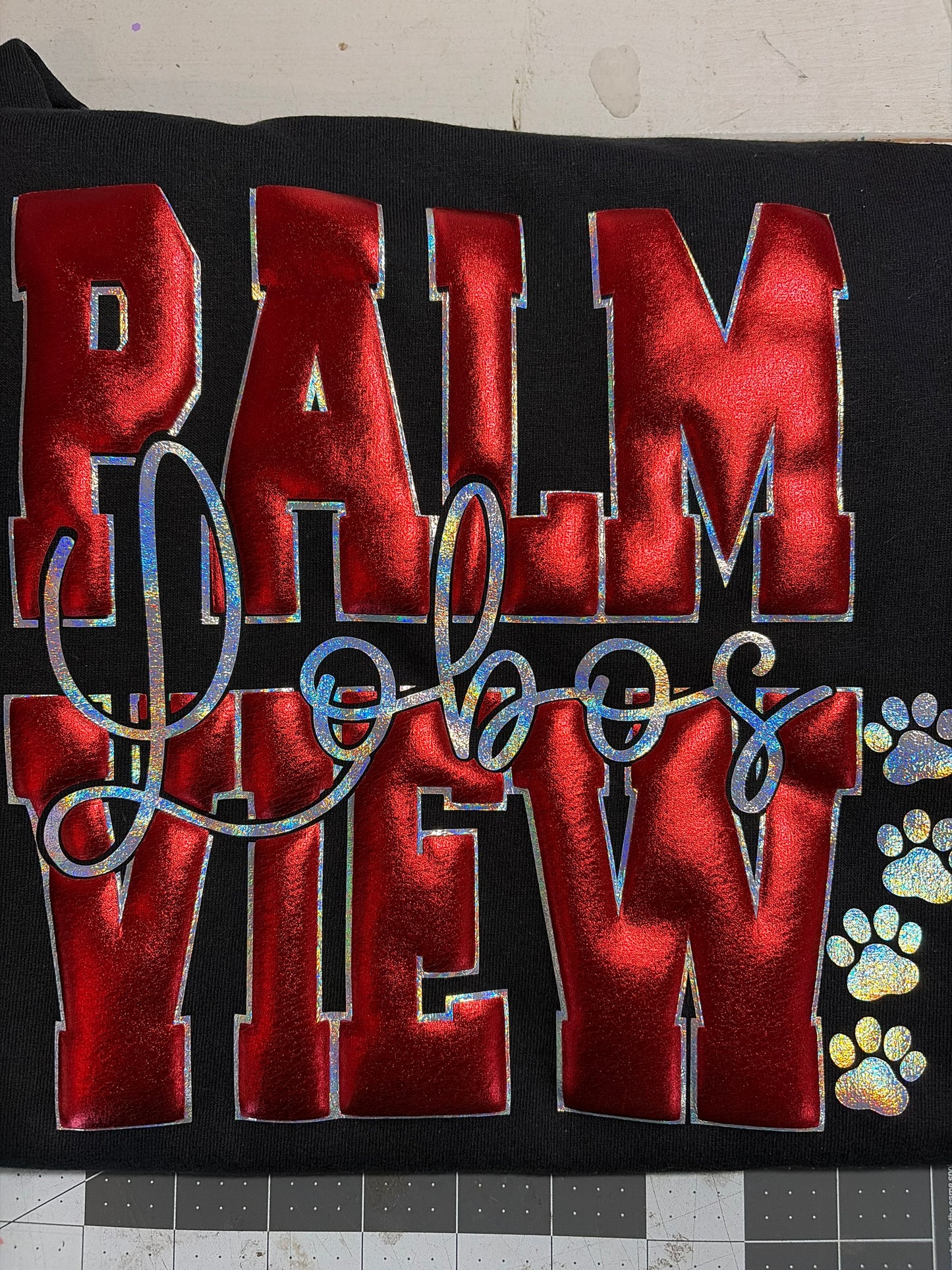 Spirit Metallic Puff Tshirt