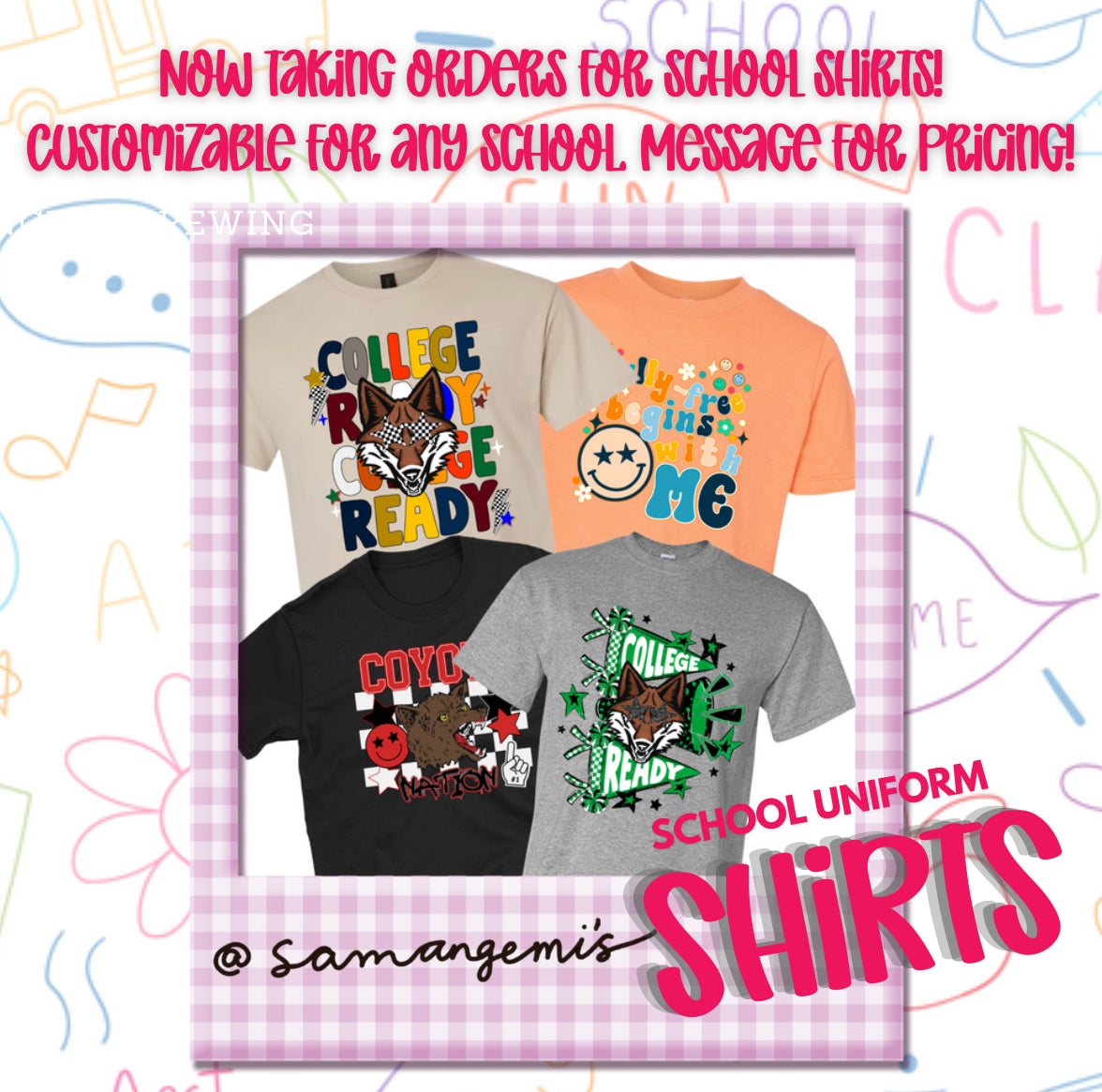 Back to School Shirts