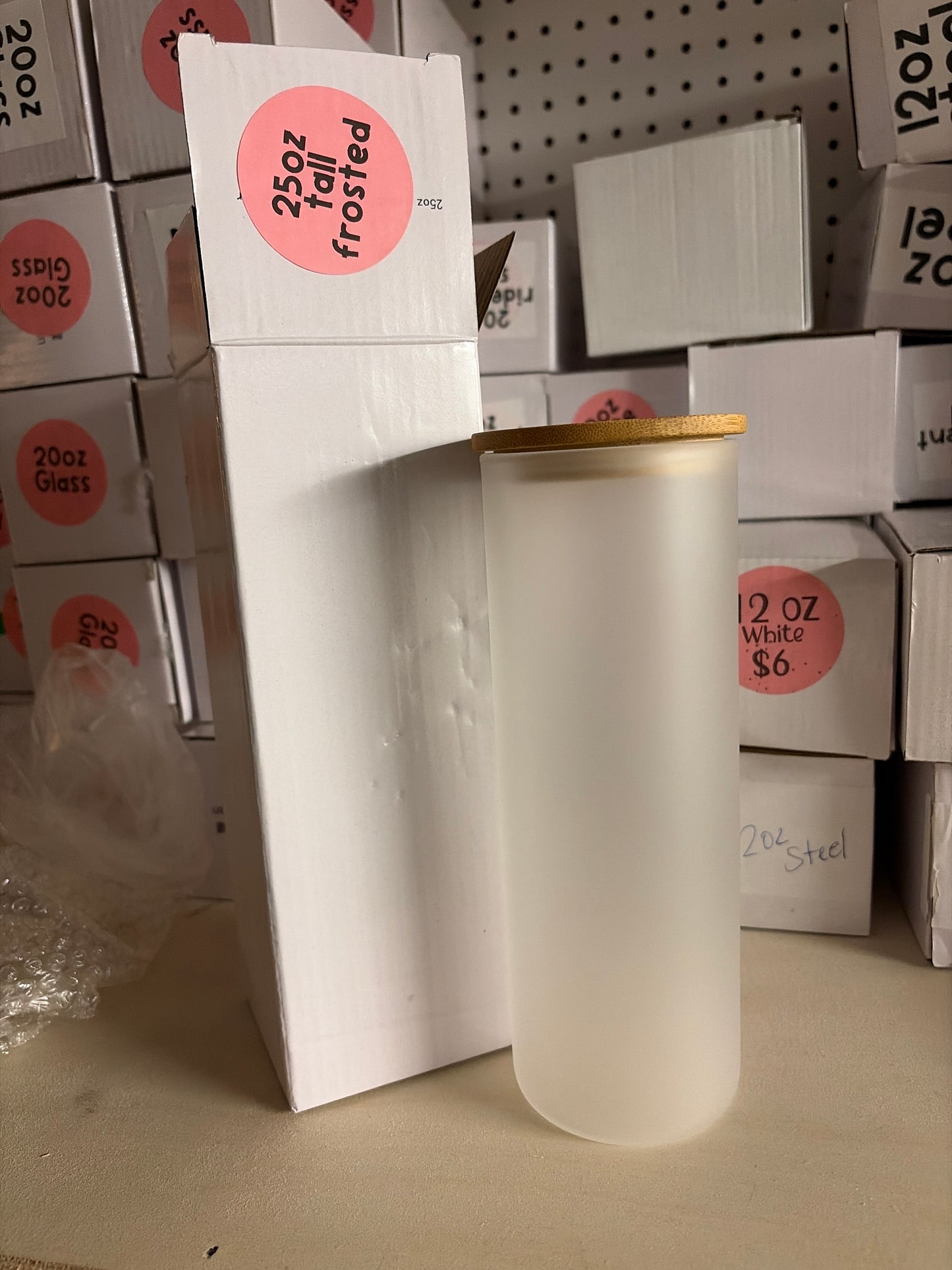 De stash Sale 25oz Tall Glass