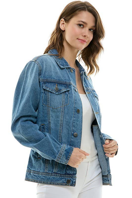 Custom Teacher Embroidered Denim Jacket – Personalized Teacher Jacket | Custom Name & School-Themed Embroidery