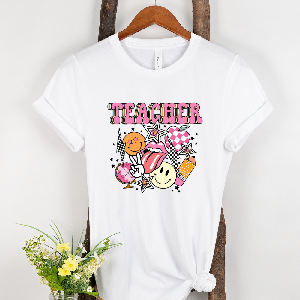 TEACHER Theme DTF Transfers