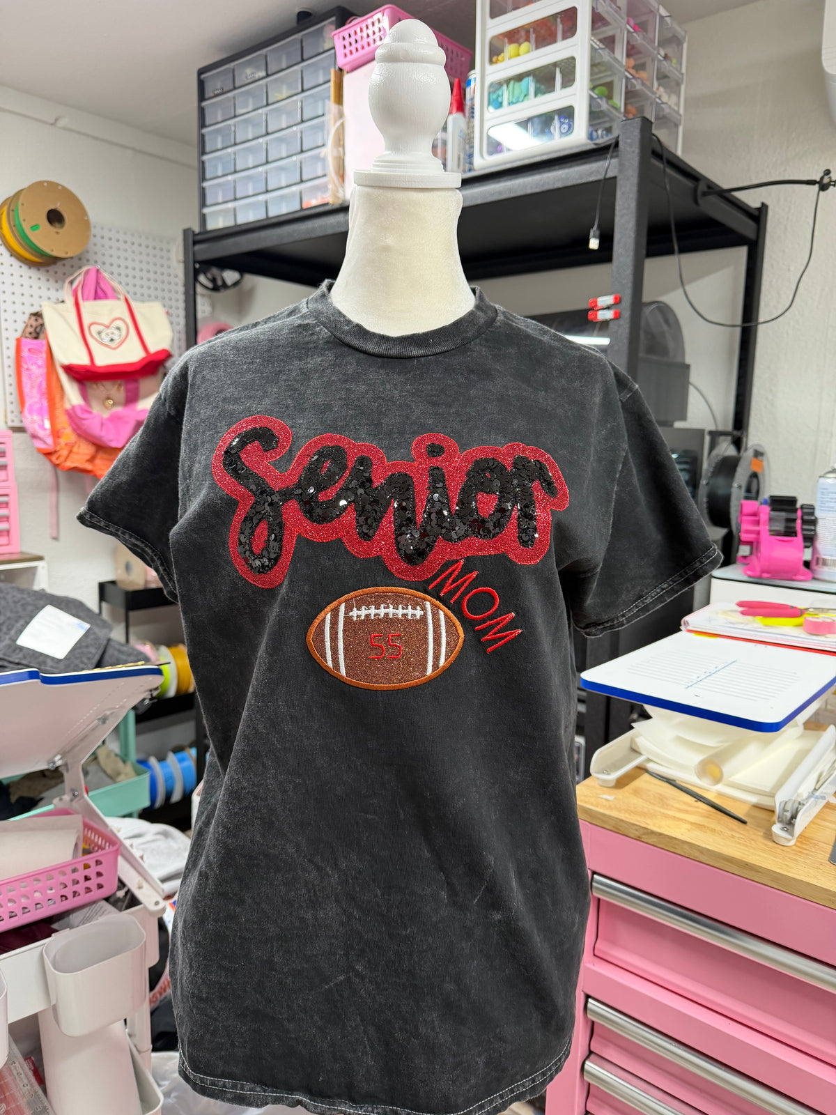 Custom Embroidered Boxy Tee – Boutique Teacher Shirt – Personalized Gift