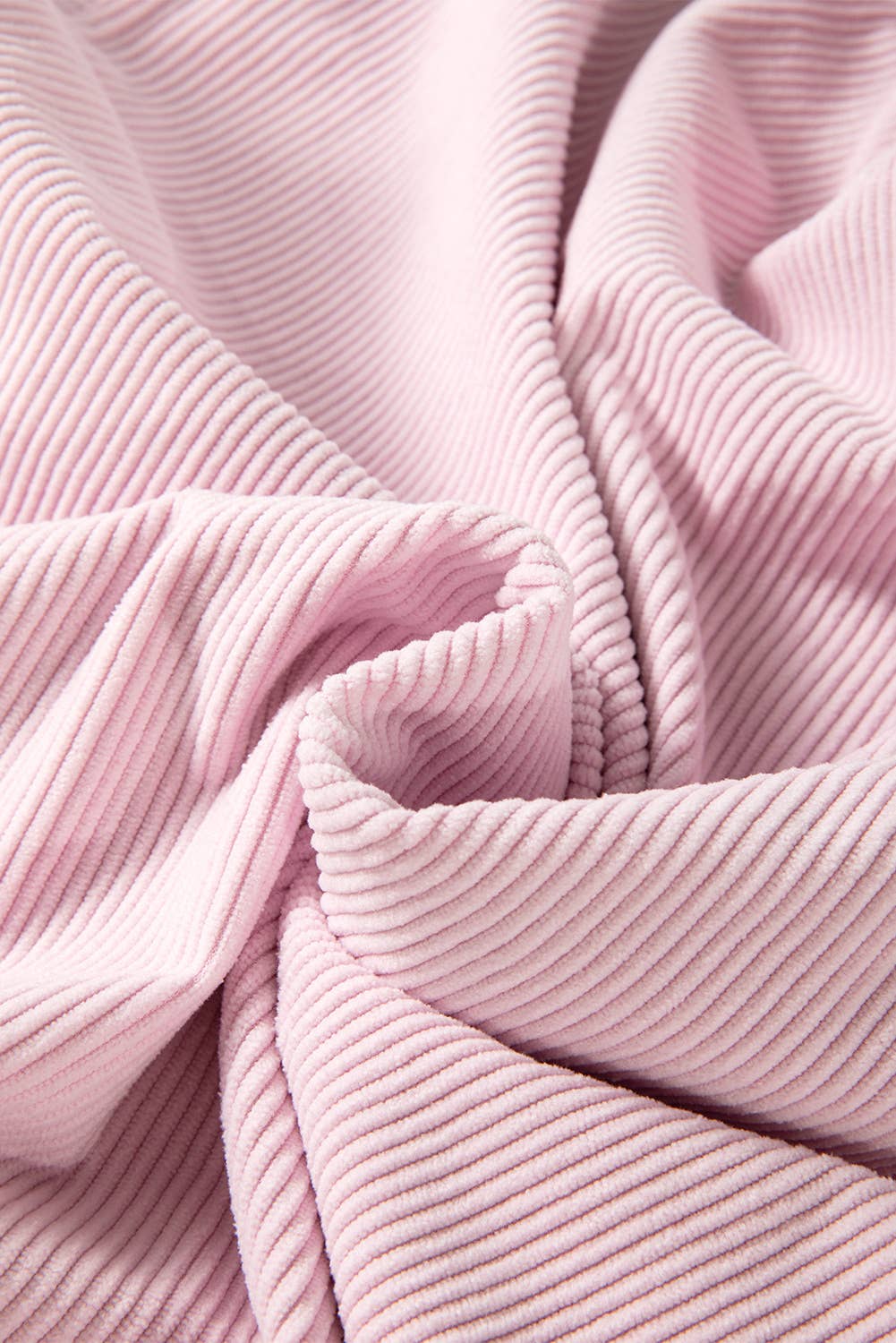 66 Spring 2026 Ribbed Corduroy Oversized Sweatshirt (S-2XL)