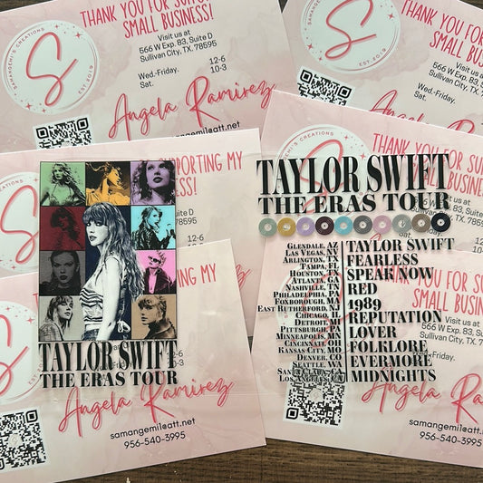 Swiftie UVDTF Glass Wrap