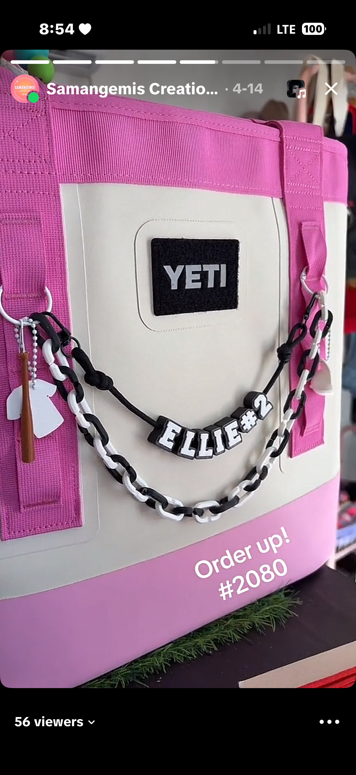 Custom Bag Chain for YETI Camino | Trendy Purse Charm | Personalized Gift
