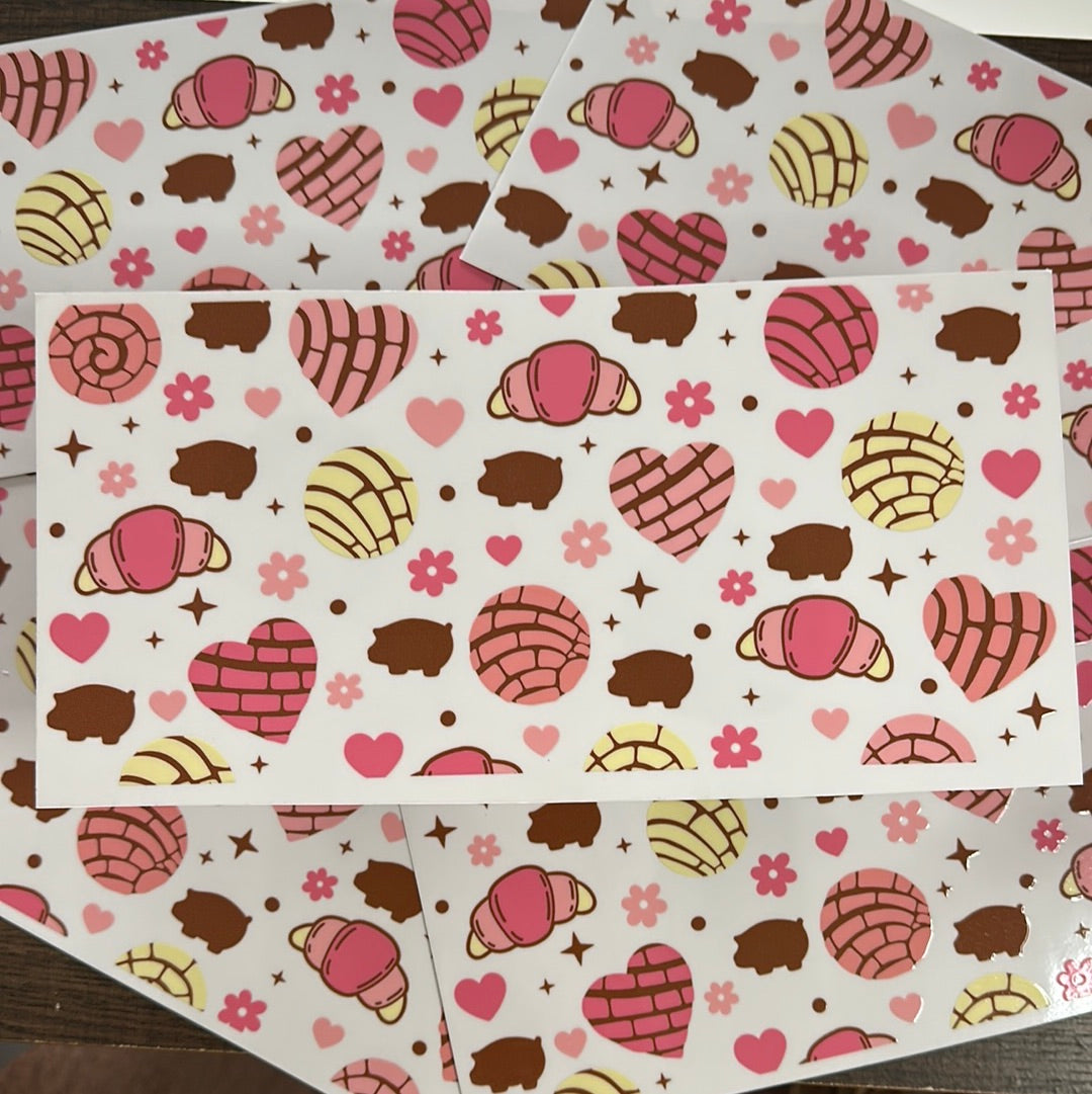 Panecito UVDTF Glass Wrap