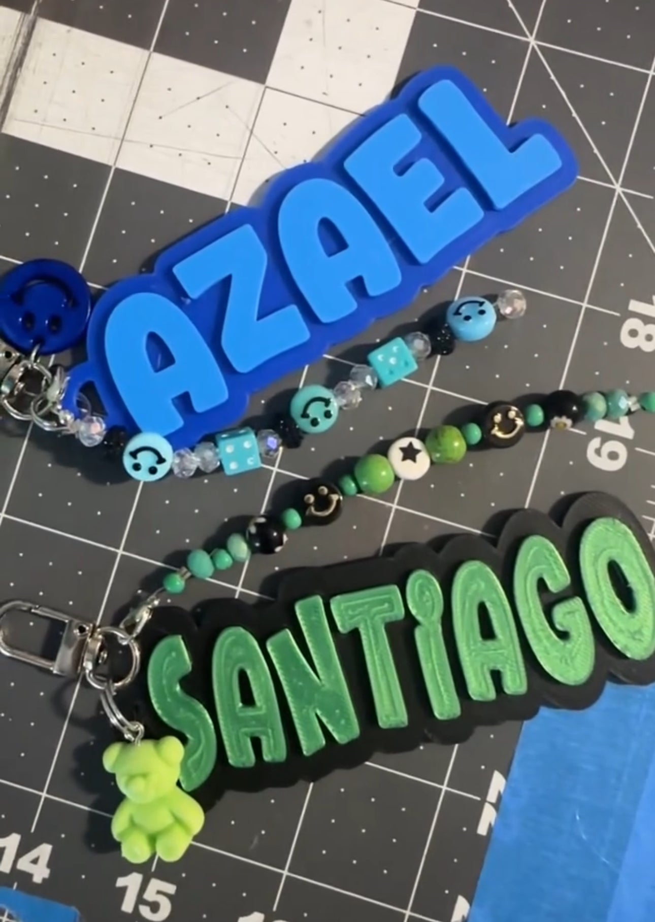 3D Printed Keychains