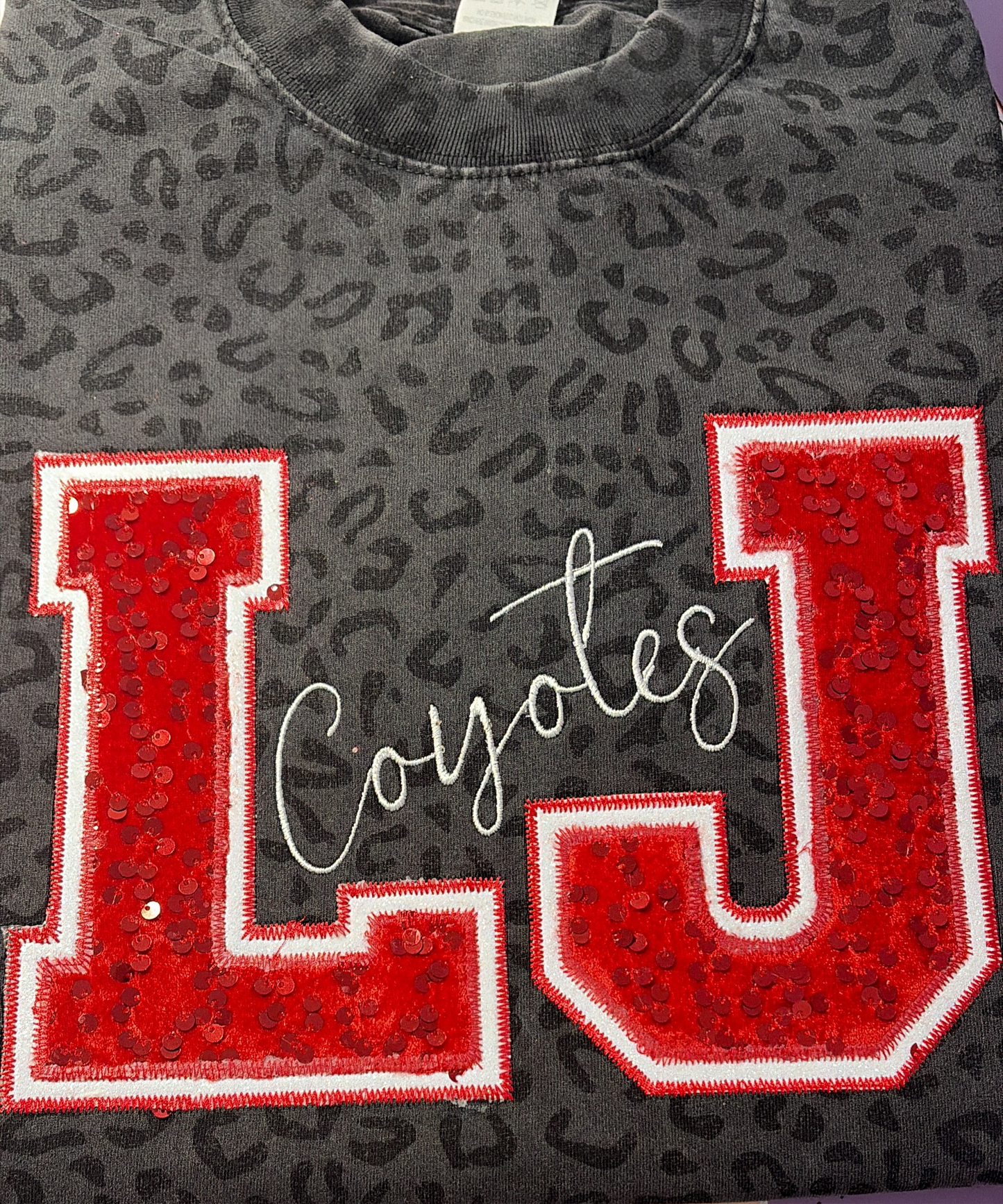 Custom Sequin Embroidered Tees