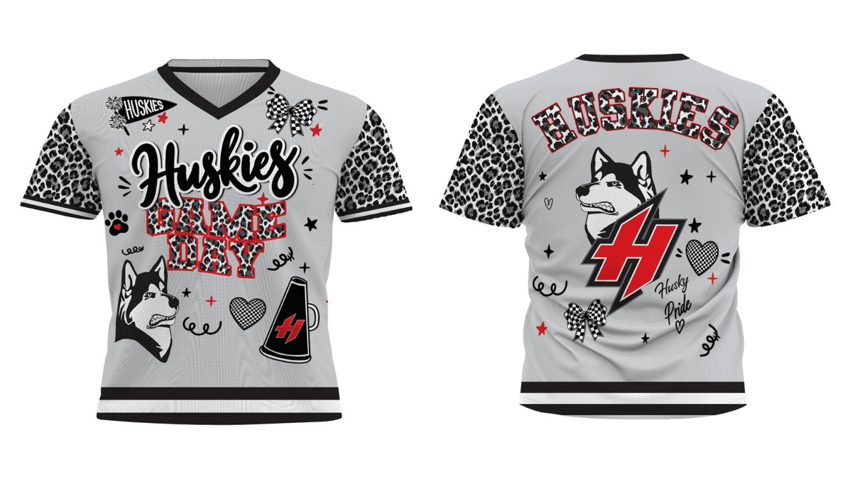 Spirit Game Day Jersey | Leopard Print Spirit Jersey