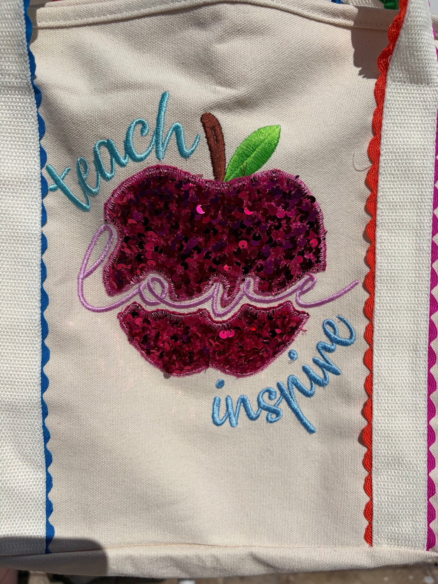 Personalized Embroidered Tote Bag | Custom Name & Profession Design