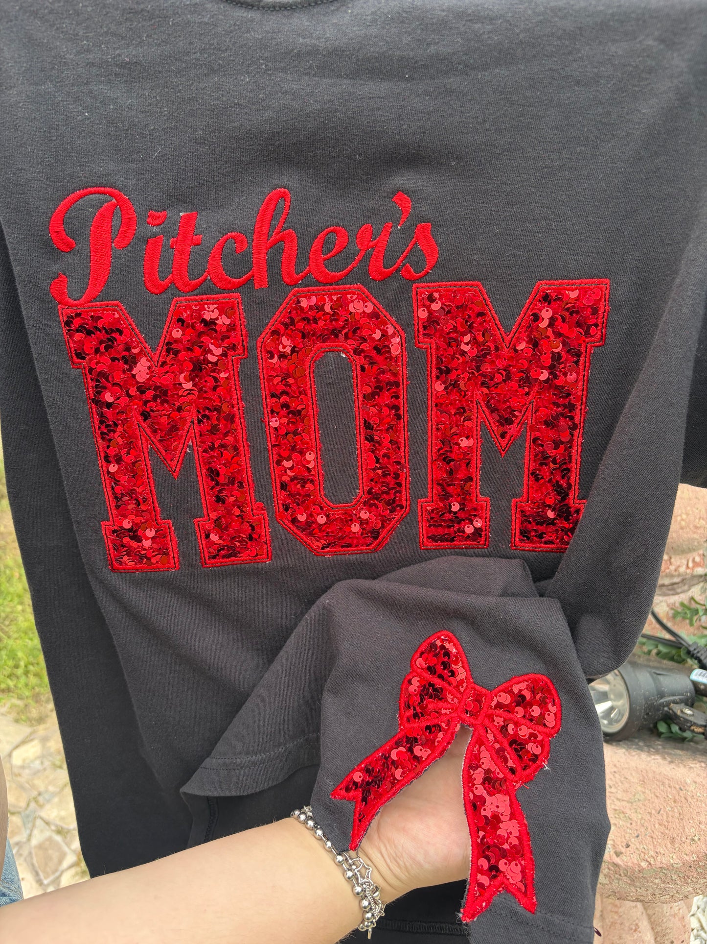 Custom Embroidered Boxy Tee – Boutique Teacher Shirt – Personalized Gift