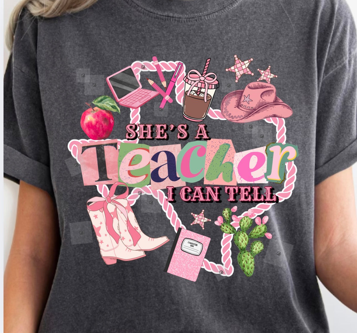 Teacher & Paraprofessional Graphic T-Shirt | She's a Para I Can Tell | Unisex Tee | S-3XL