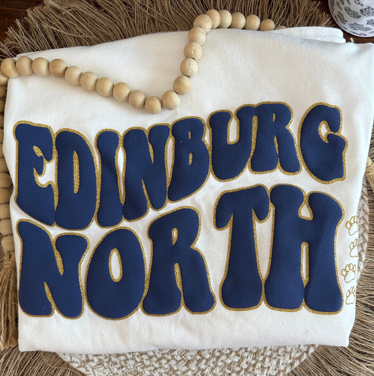 Custom Order Puff and Glitter Vinyl Shirt