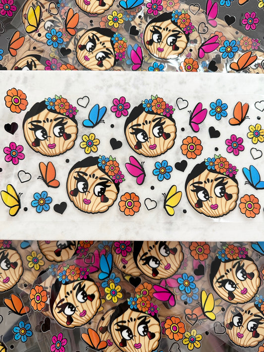 Viva la Vida UVDTF Conchas Glass Wrap