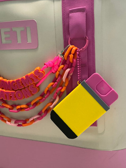 Hand Sanitizer Holder Keychain | Refillable Sanitizer Bottle with Clip