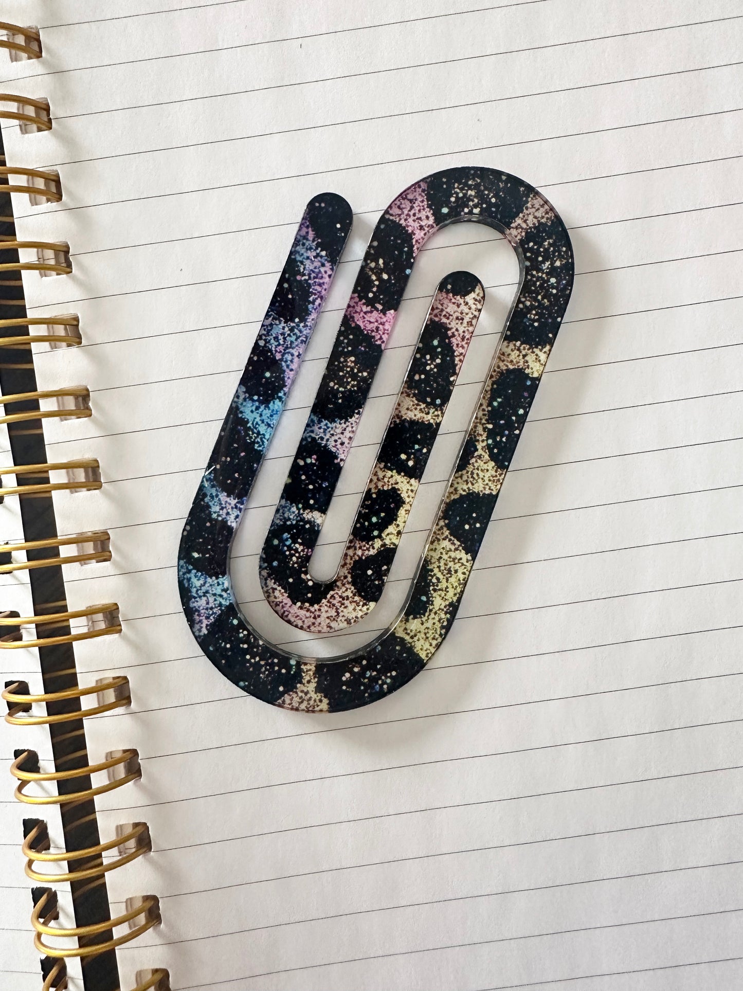 Jumbo Sublimated Acrylic Paper Clips – Versatile & Stylish Bookmarks