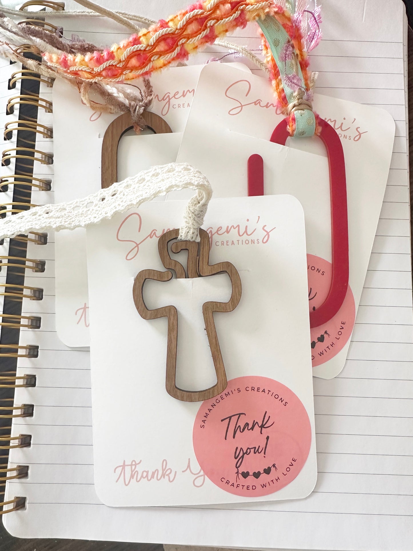 Jumbo Sublimated Acrylic Paper Clips – Versatile & Stylish Bookmarks