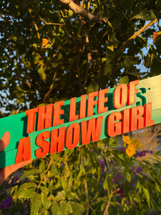 Showgirl Vinyl Holder