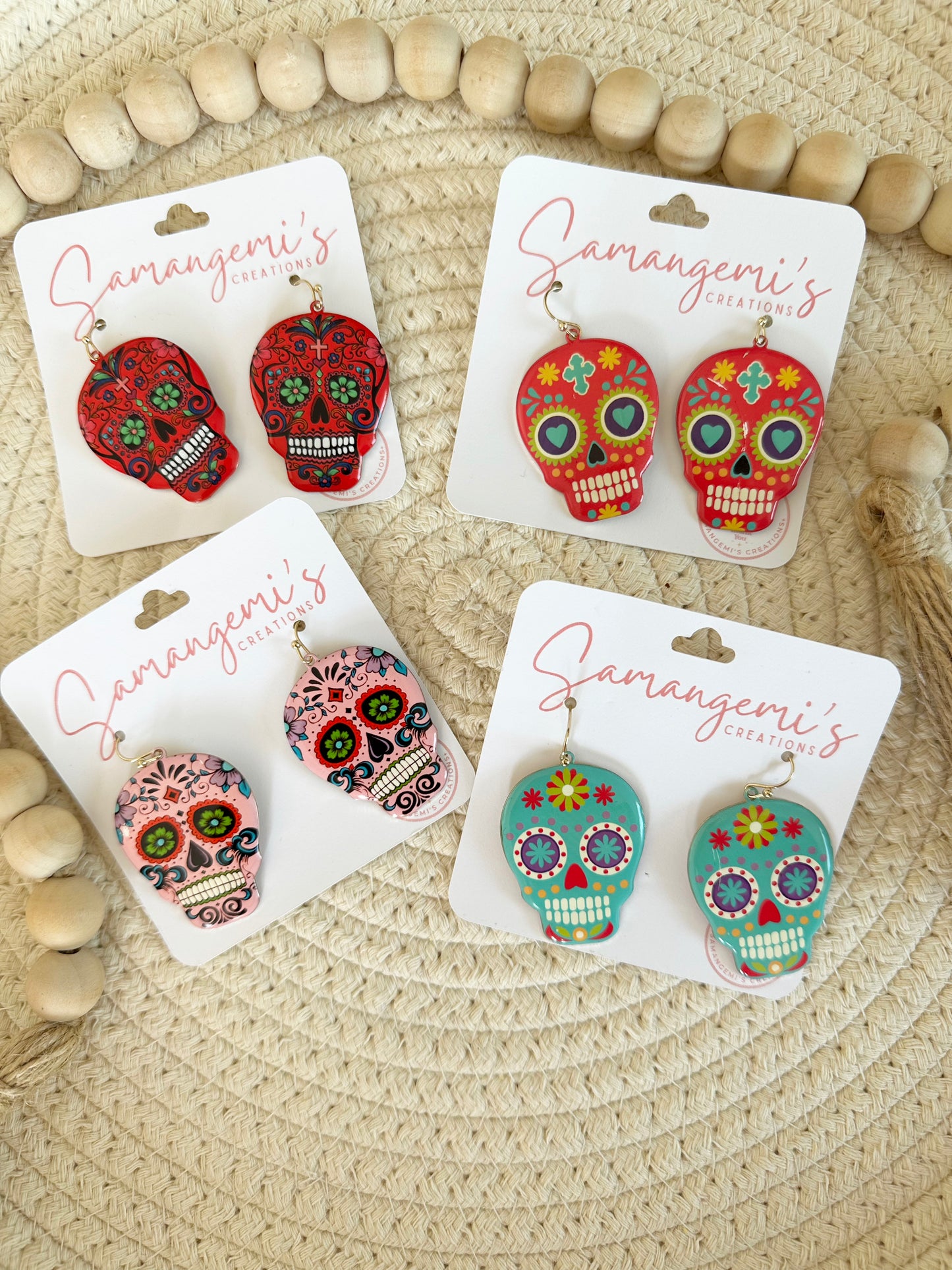 Sugar Skull Earrings
