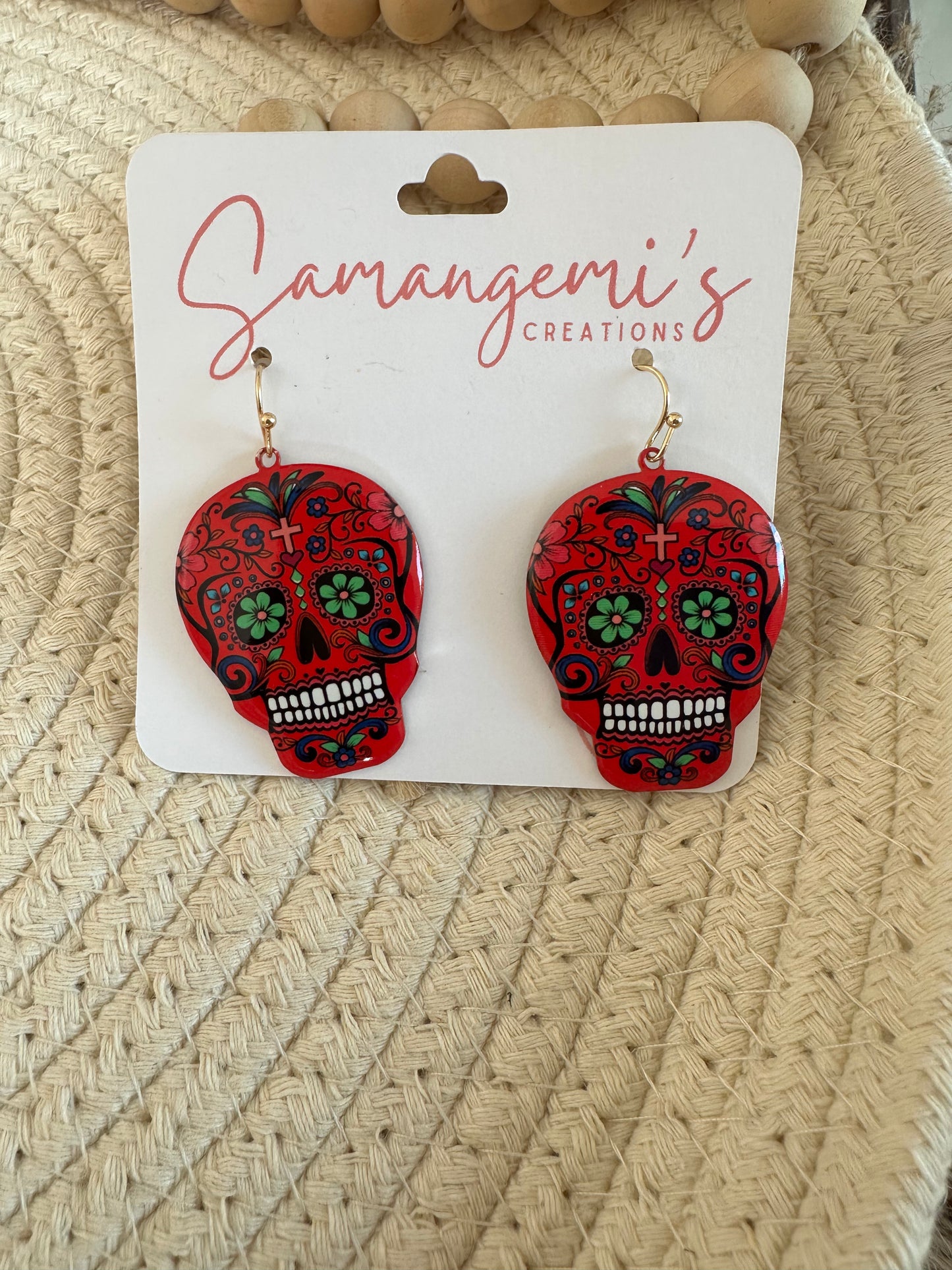 Sugar Skull Earrings