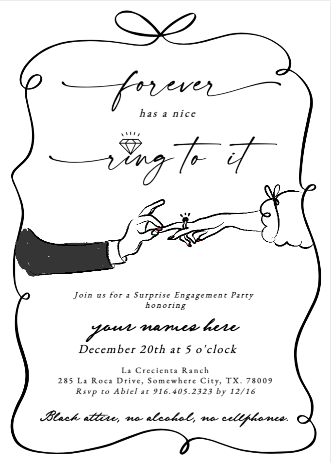 Custom Party Invitation