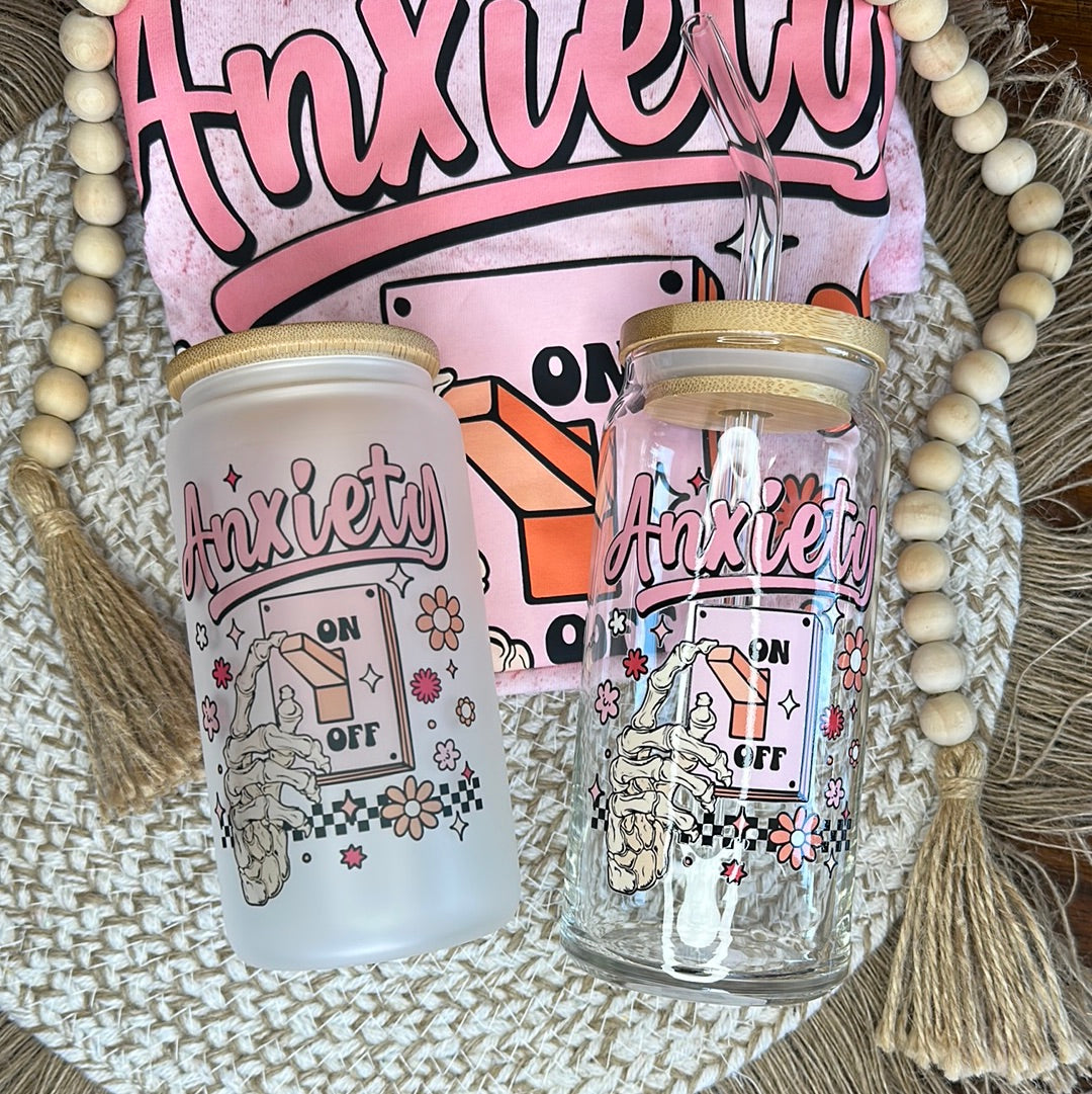 Anxiety Glass Cups